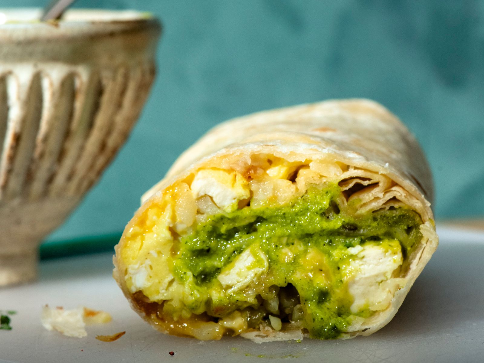 Tofu Breakfast Burritos