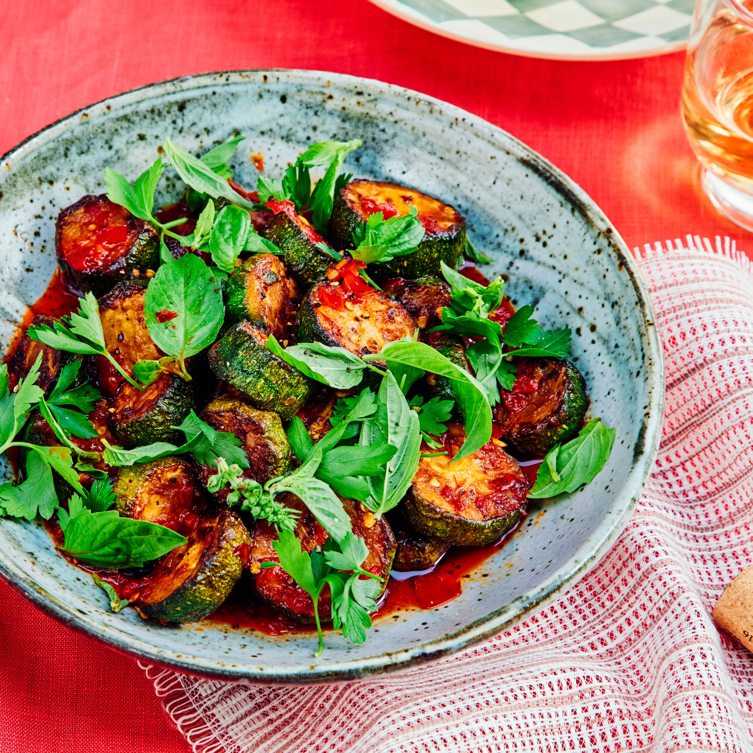 Sweet and Spicy Zucchini