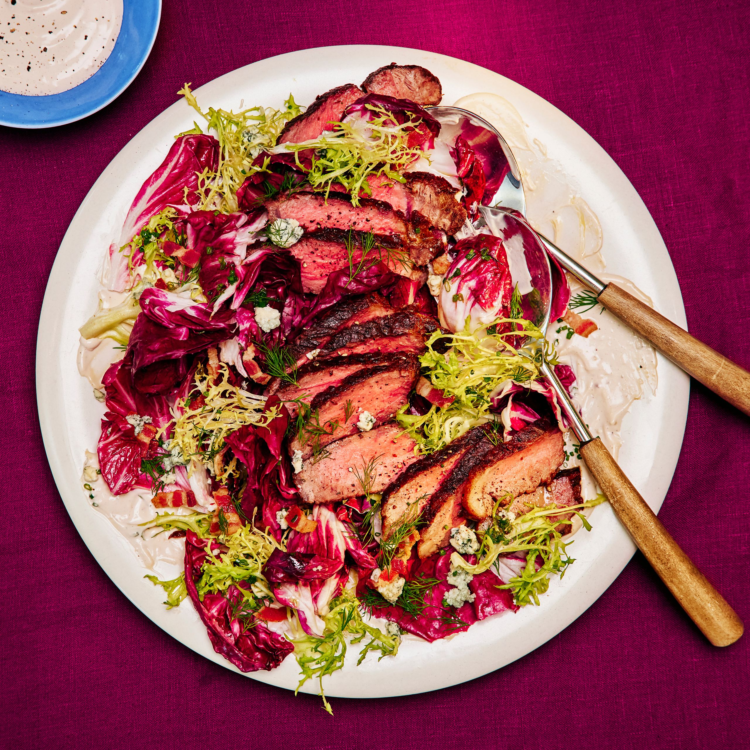 Steakhouse Salad With Black Pepper Dressing