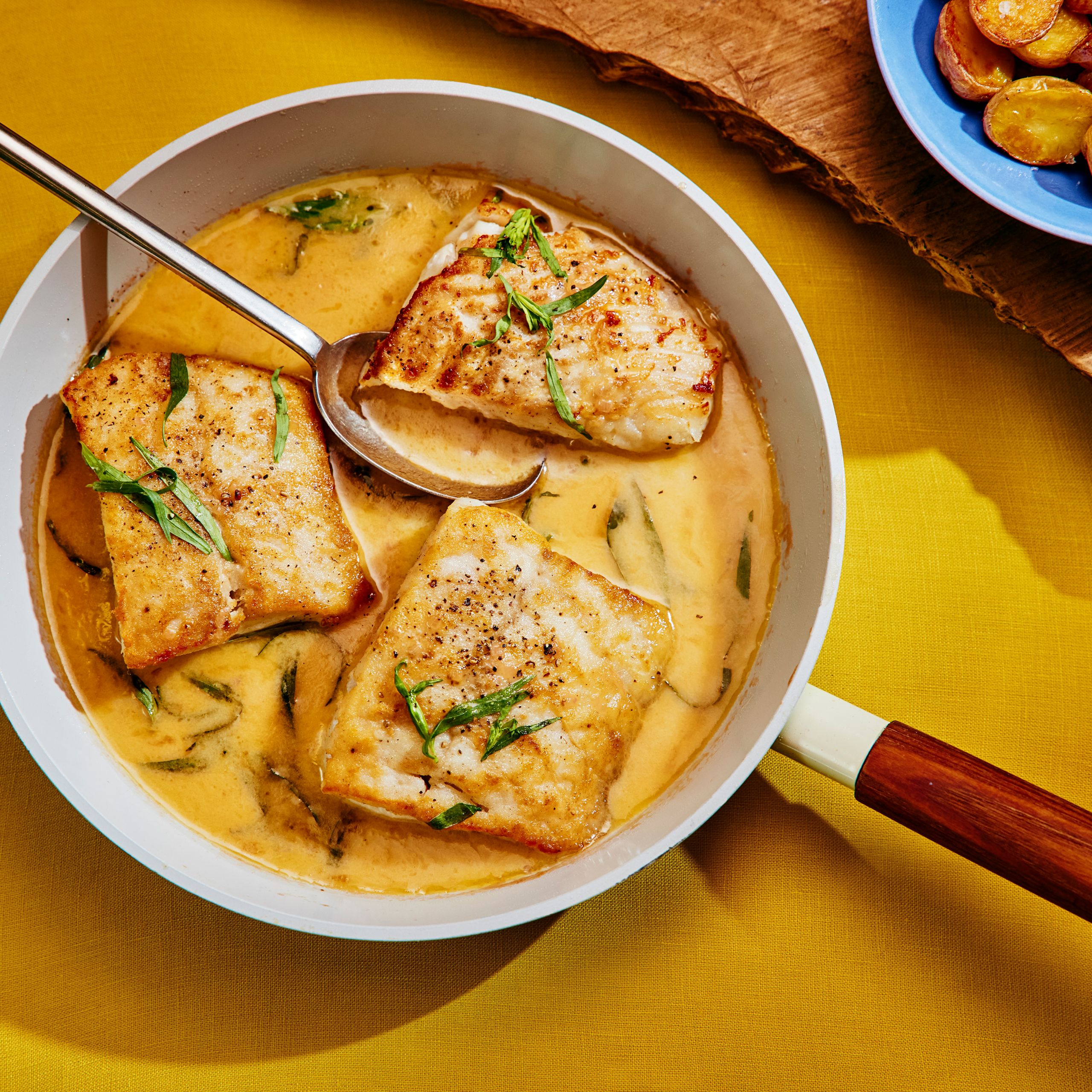 Cod With Lemon Butter Sauce