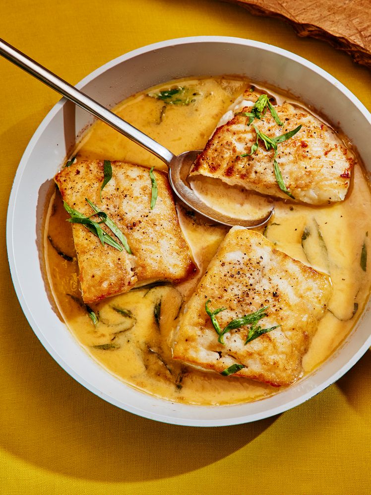 Cod With Lemon Butter Sauce