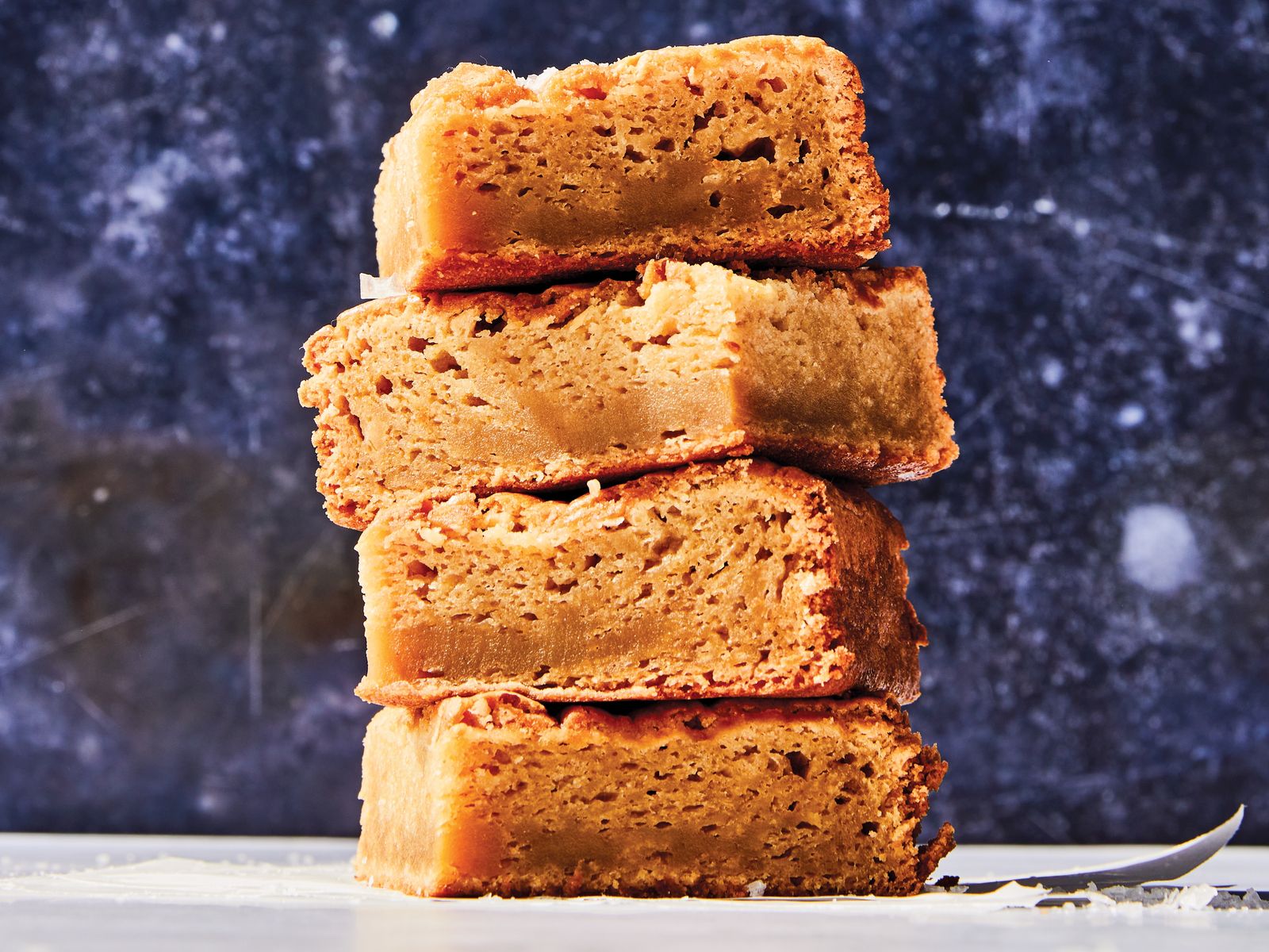 Brown Butter Miso Mochi Blondies