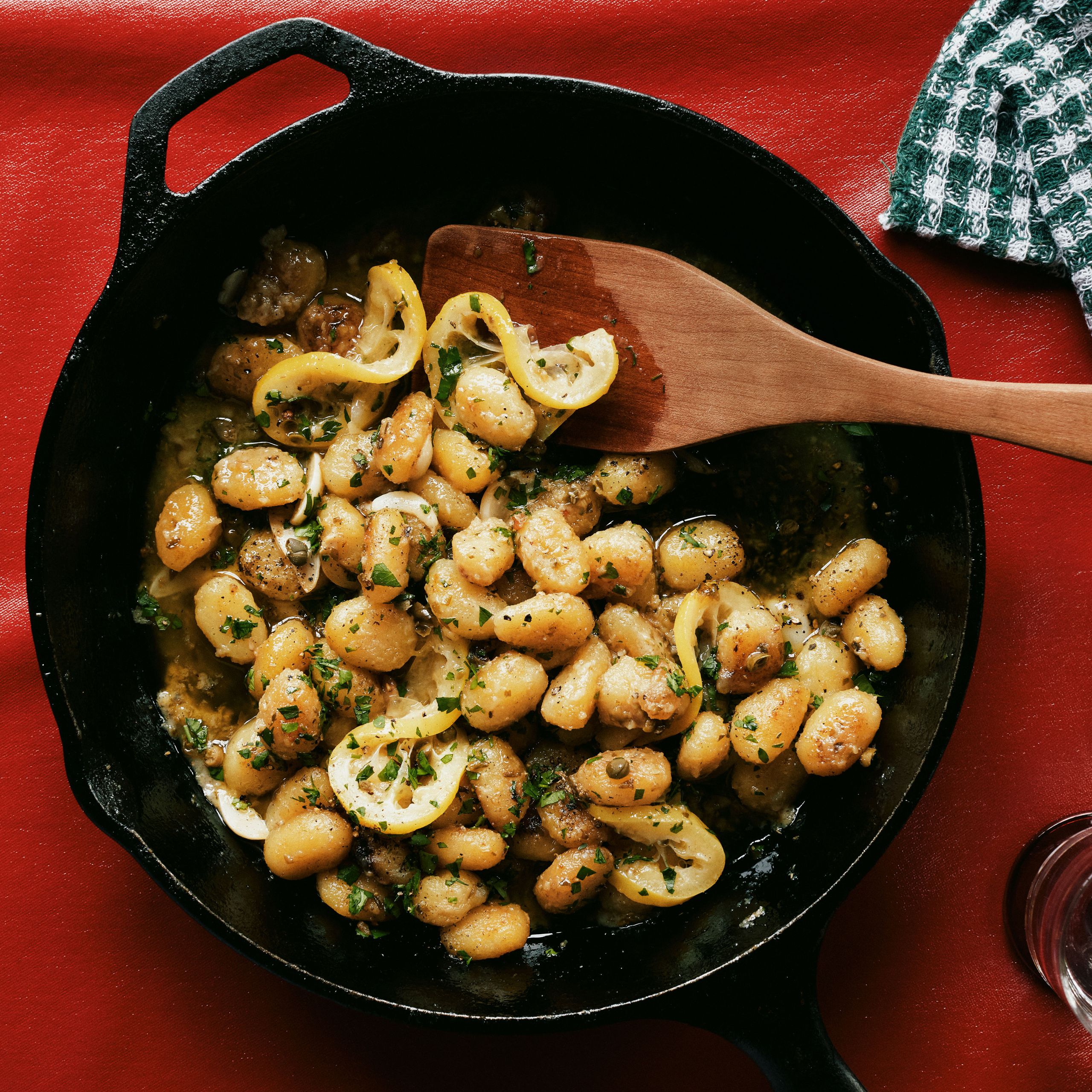 Gnocchi Piccata