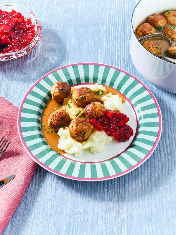 Swedish-Style Turkey Meatballs