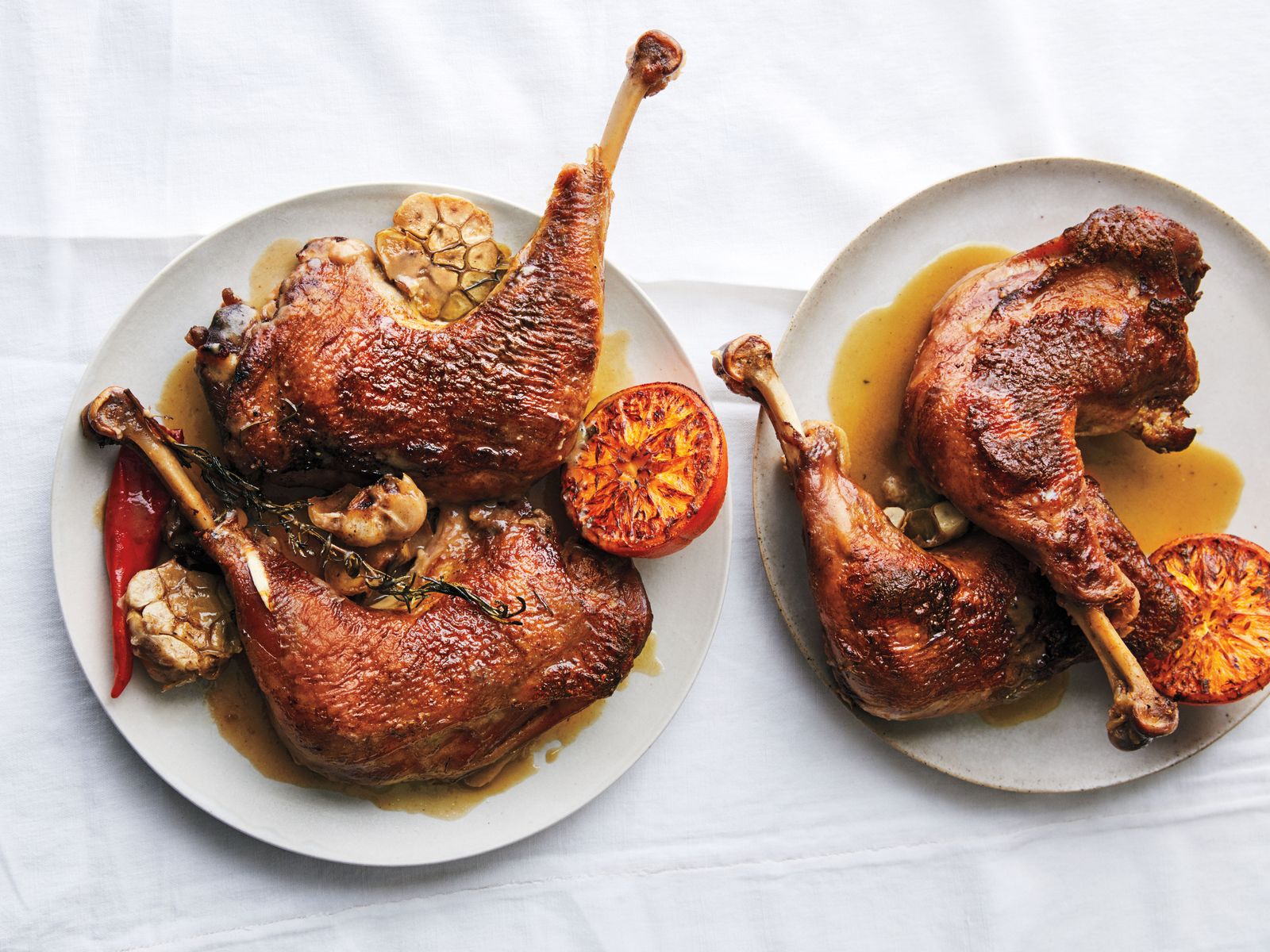 A Festive Thanksgiving Menu for Four People
