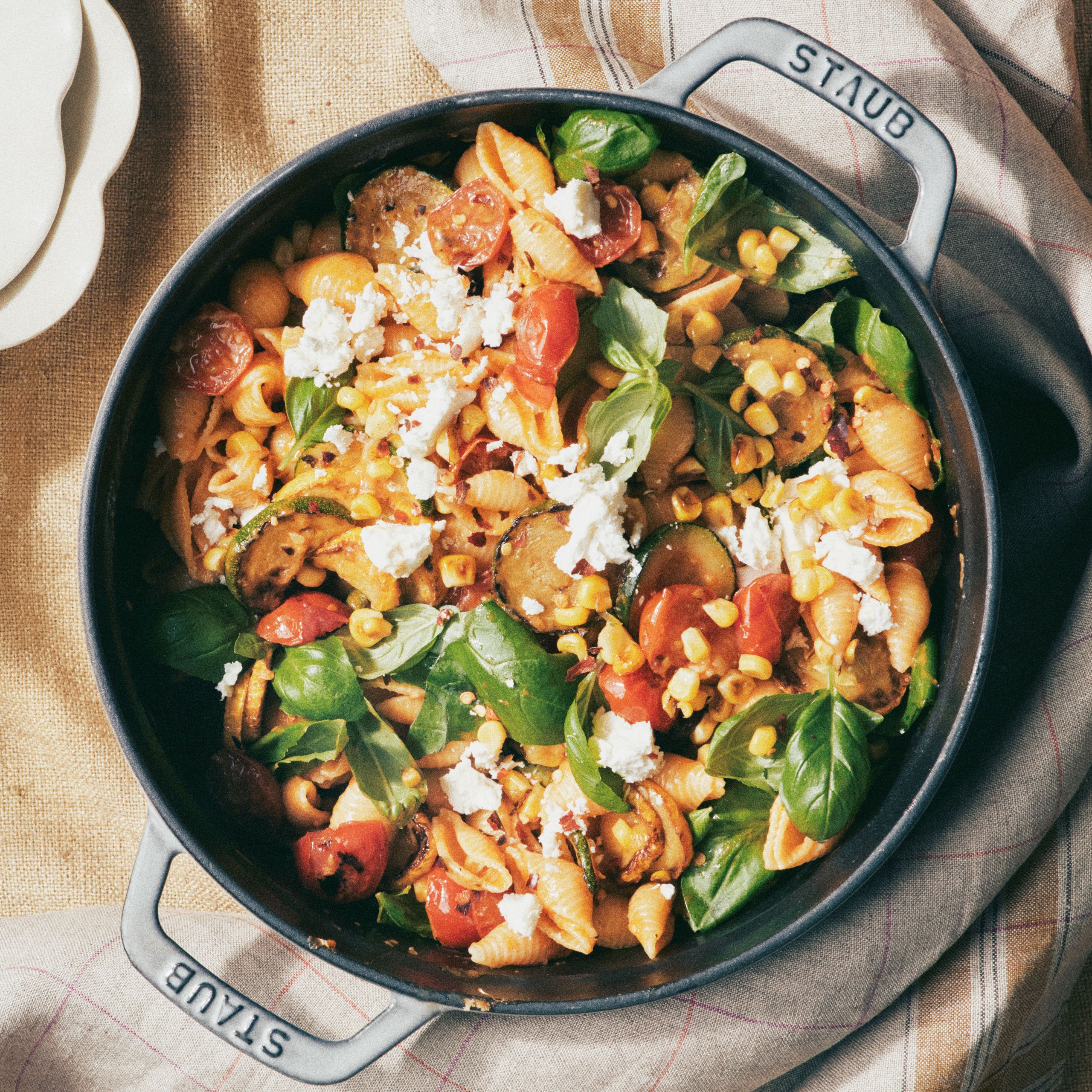 One-Pot Summer Vegetable Pasta